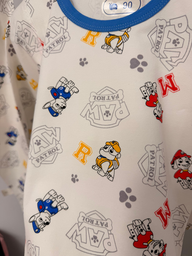 ست بلوز و شلوار راحتی بچهگانه طرح سگهای نگهبان (Paw Patrol) – تمامپنبه و لطیف